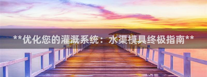 古天乐代言的太阳集团城网址：**优化您的灌溉系统：水渠模具终极指南**