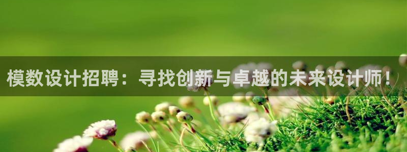 太阳成下载：模数设计招聘：寻找创新与卓越的未来设计师！
