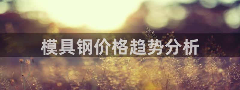 太阳集团手机app下载：模具钢价格趋势分析