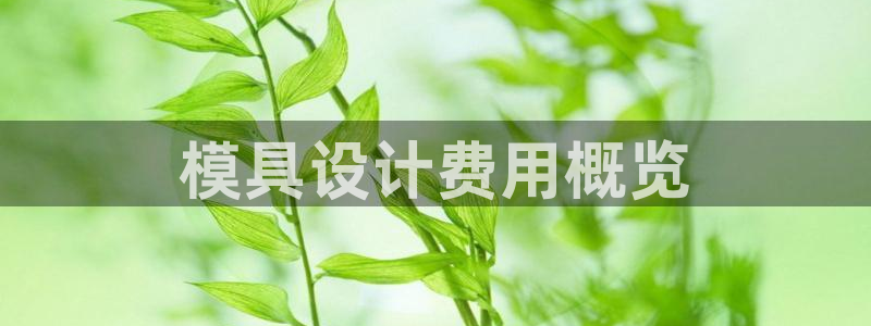 太阳成集团没有赌业吗：模具设计费用概览