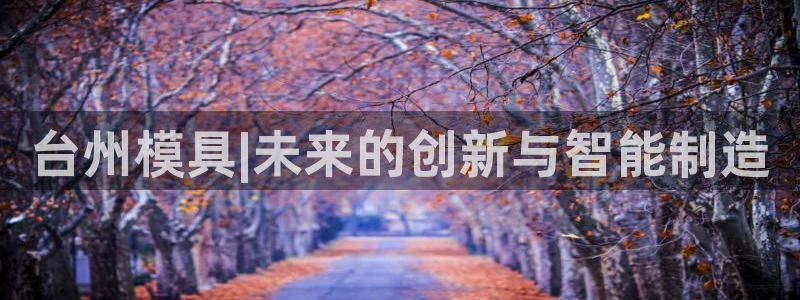 太阳app官方下载：台州模具|未来的创新与智能制造