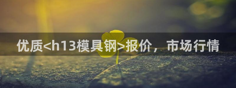 太阳成集团网站取款：优质<h13模具钢>报价，市场行情
