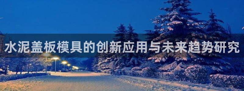 澳门太阳成城集团洗米华：水泥盖板模具的创新应用与未来趋势研究