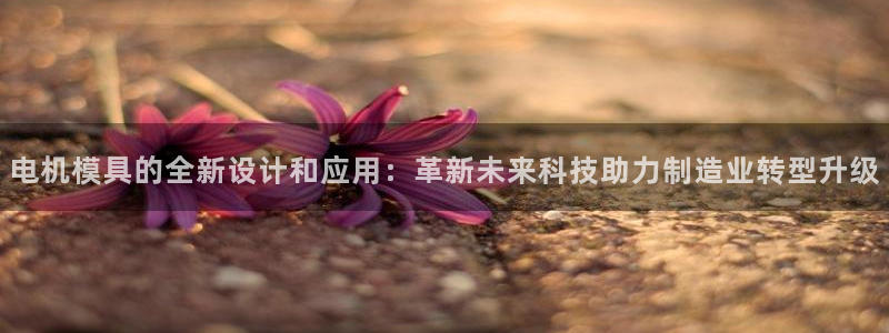 44118太阳成城集团：电机模具的全新设计和应用：革新未来科技助力制造业转型升级