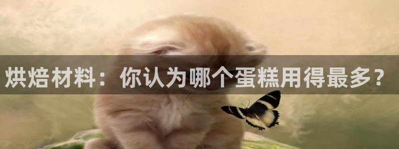 太阳成集团tyc7111cc电影：烘焙材料：你认为哪个蛋糕用得最多？